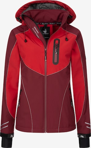 Rock Creek Outdoor Jacket in Red: front