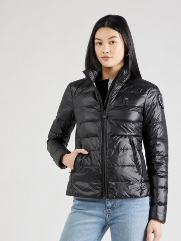 Blauer.USA - Chaqueta de entretiempo 'VALE' en negro: frente