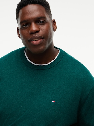 TOMMY HILFIGER Pulóver - zöld