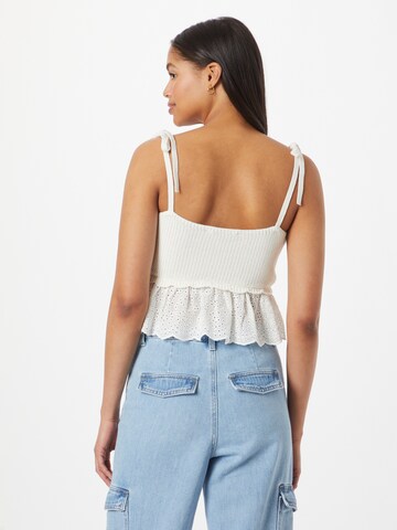 Tops en tricot 'Kristin' ONLY en blanc