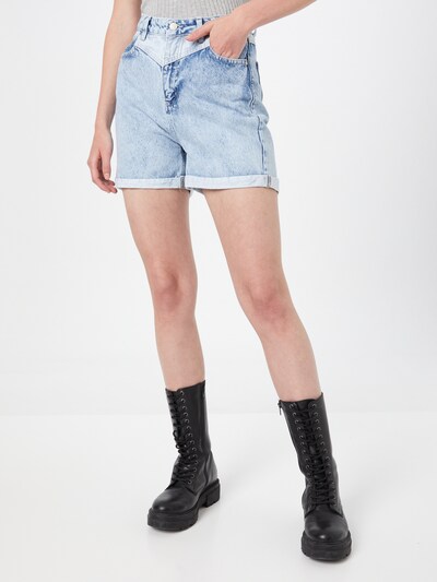 Jeans Trendyol pe albastru denim, Vizualizare model