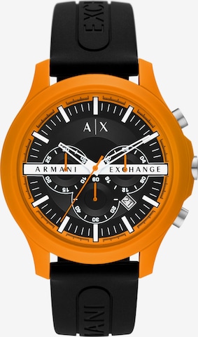 ARMANI EXCHANGE Analoguhr in Orange: predná strana