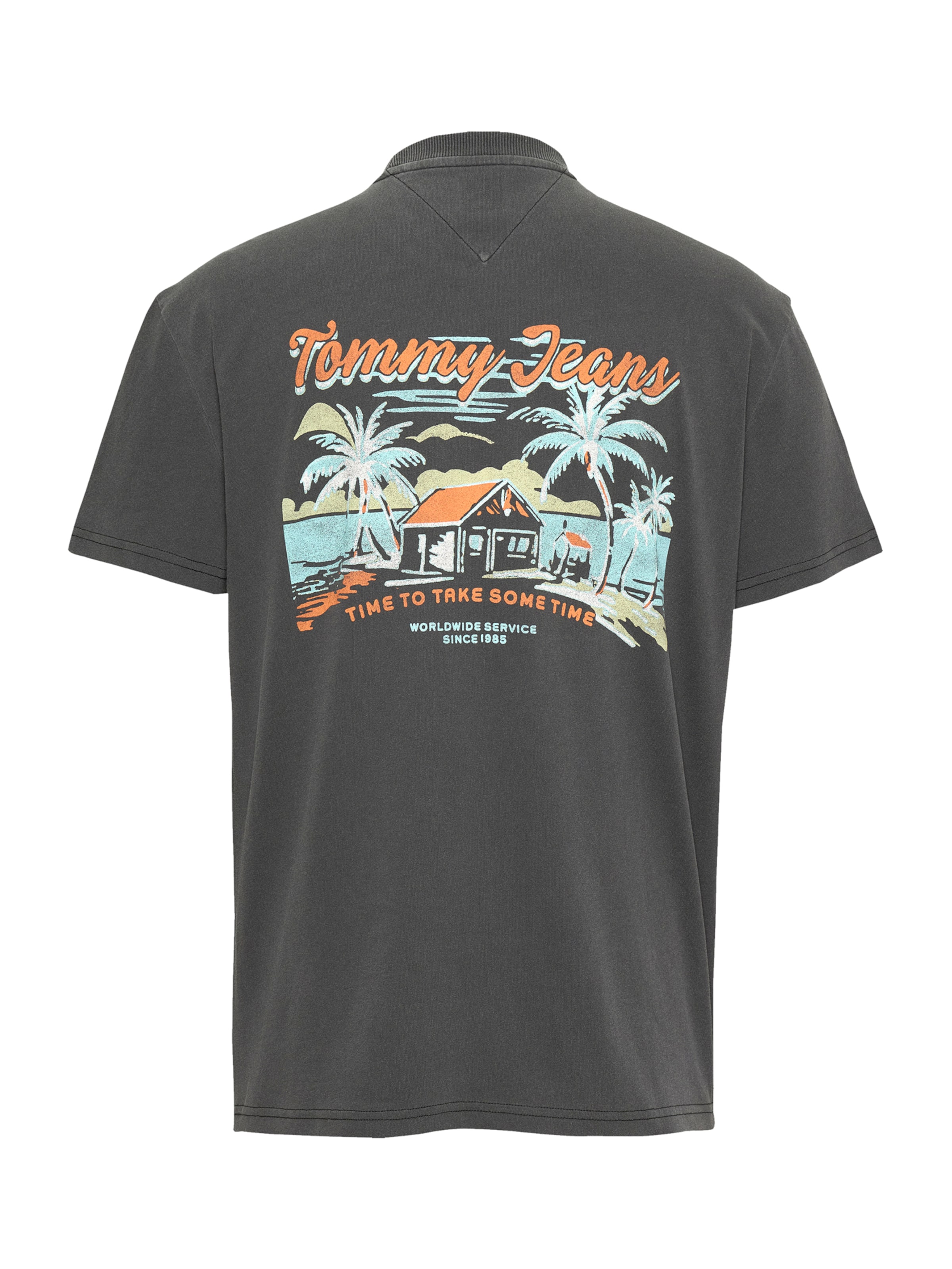 Tommy Jeans Tričko 'CABANA' - Sivá