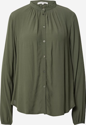 Soft Rebels Blouse 'Anna' in Groen: voorkant