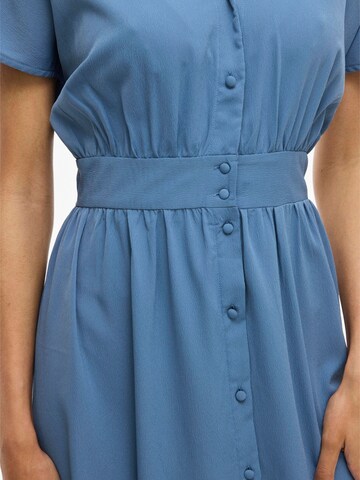 VILA Jurk in Blauw
