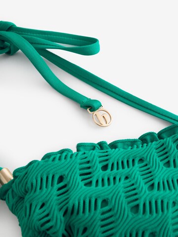 Triangolo Top per bikini di B by Ted Baker in verde