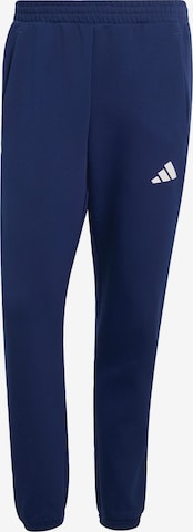 Tapered Pantaloni sportivi 'Stadium' di ADIDAS SPORTSWEAR in blu: frontale