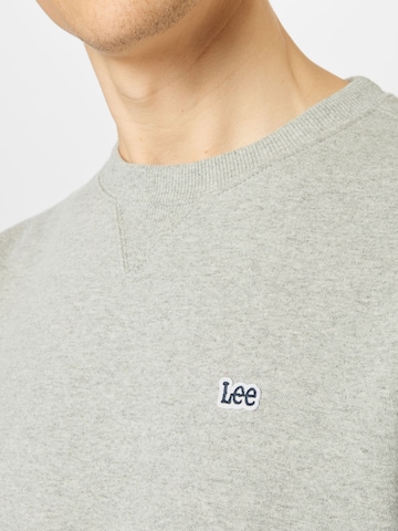 Lee Sweatshirt 'PLAIN CREW SWS' i grå