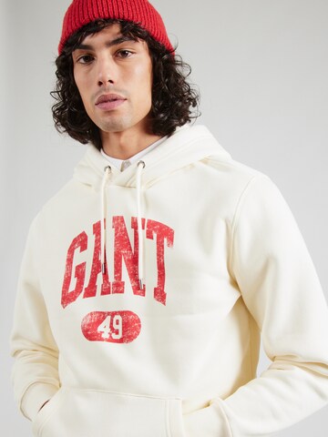 Felpa 'SEASONAL' di GANT in beige