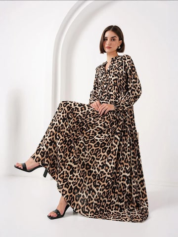 Bigdart Dress 'Maxi' in Brown: front