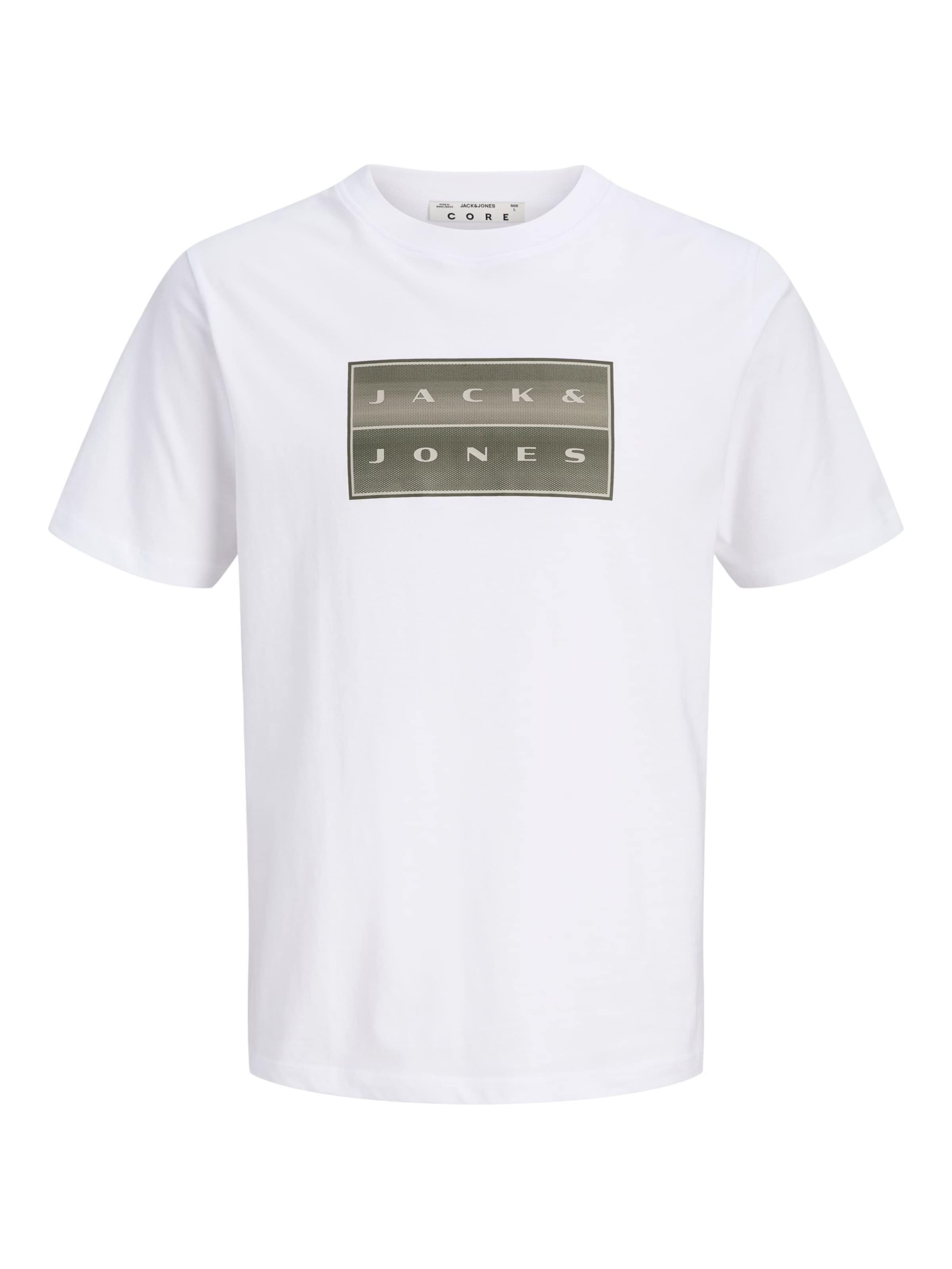 JACK & JONES Shirt 'JCOFusion' in White: front