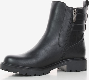 Relife Stiefelette, Weite G in Schwarz: Vorderseite
