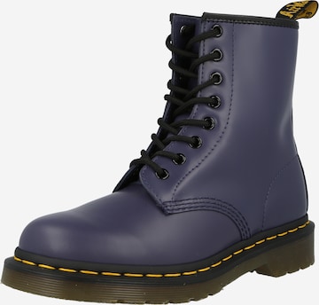 Dr. Martens Lace-up boots '1460' in Blue: front