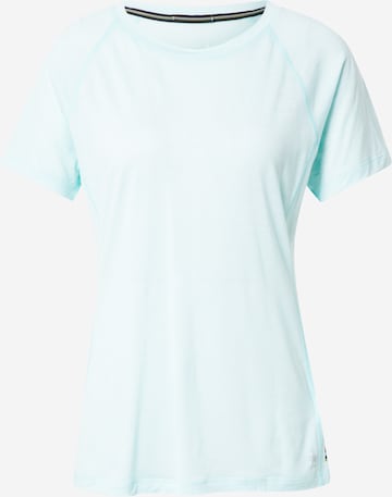 Smartwool - Camiseta funcional en azul: frente