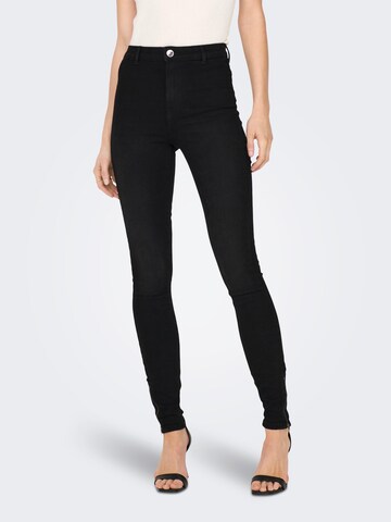 Skinny Jeans 'DAISY' di ONLY in nero: frontale