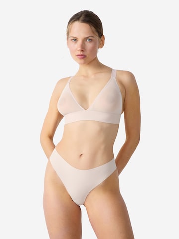 Triangolo Reggiseno 'Gamme' di ETAM in beige