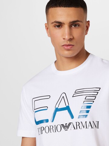 EA7 Emporio Armani - Camiseta en blanco