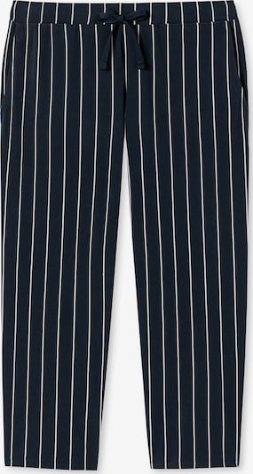 SCHIESSER Pyjamabroek in de kleur Marine / Wit, Productweergave