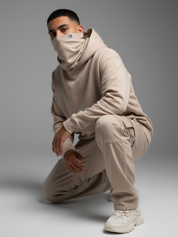 Manufaktur13 Tube Scarf 'Windbreaker' in Beige