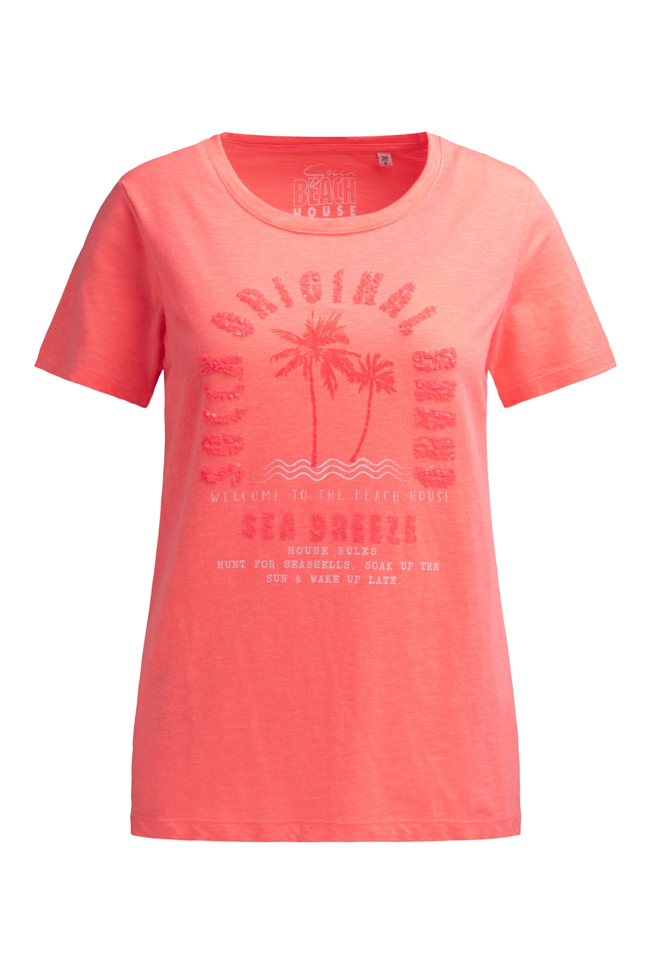 Soccx T-Shirt in Orange: Vorderseite