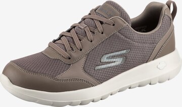 SKECHERS Sneakers low 'Go Walk Max' in Braun: predná strana