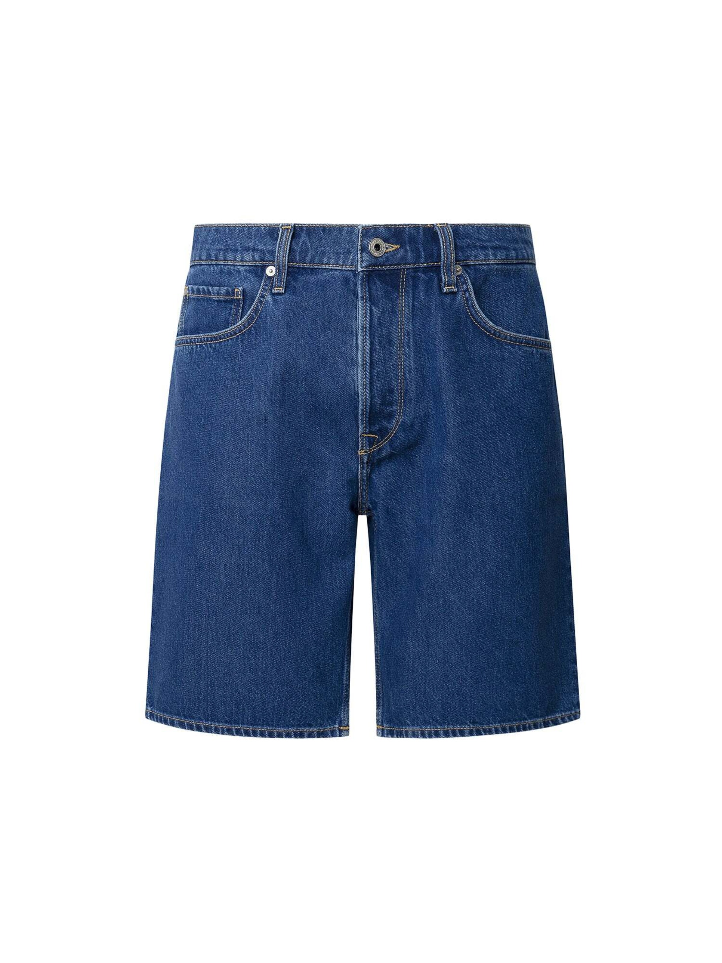 Pepe Jeans Regular Shorts in Blau: Vorderseite