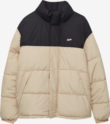 Pull&Bear Overgangsjakke i beige: forside