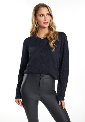 faina Sweater 'Aleva' in Black: front