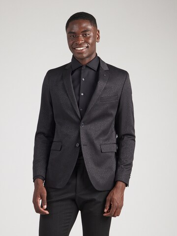 Karl LagerfeldRegular Fit Sako - crna boja: prednji dio