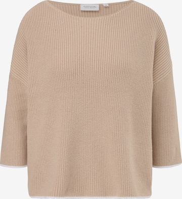 comma casual identity Pullover in Braun: Vorderseite