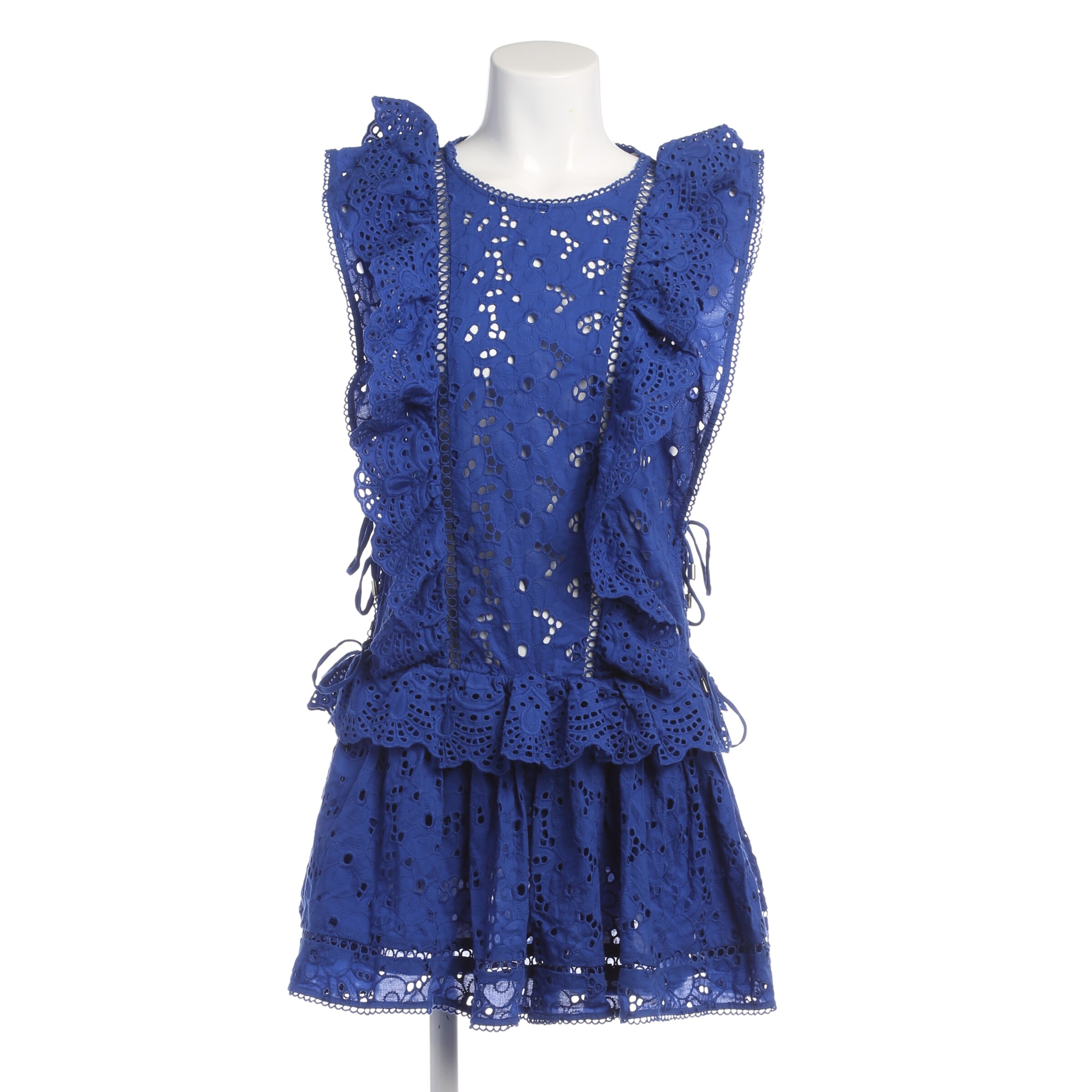 Zimmermann Kleid XS in Blau: Vorderseite