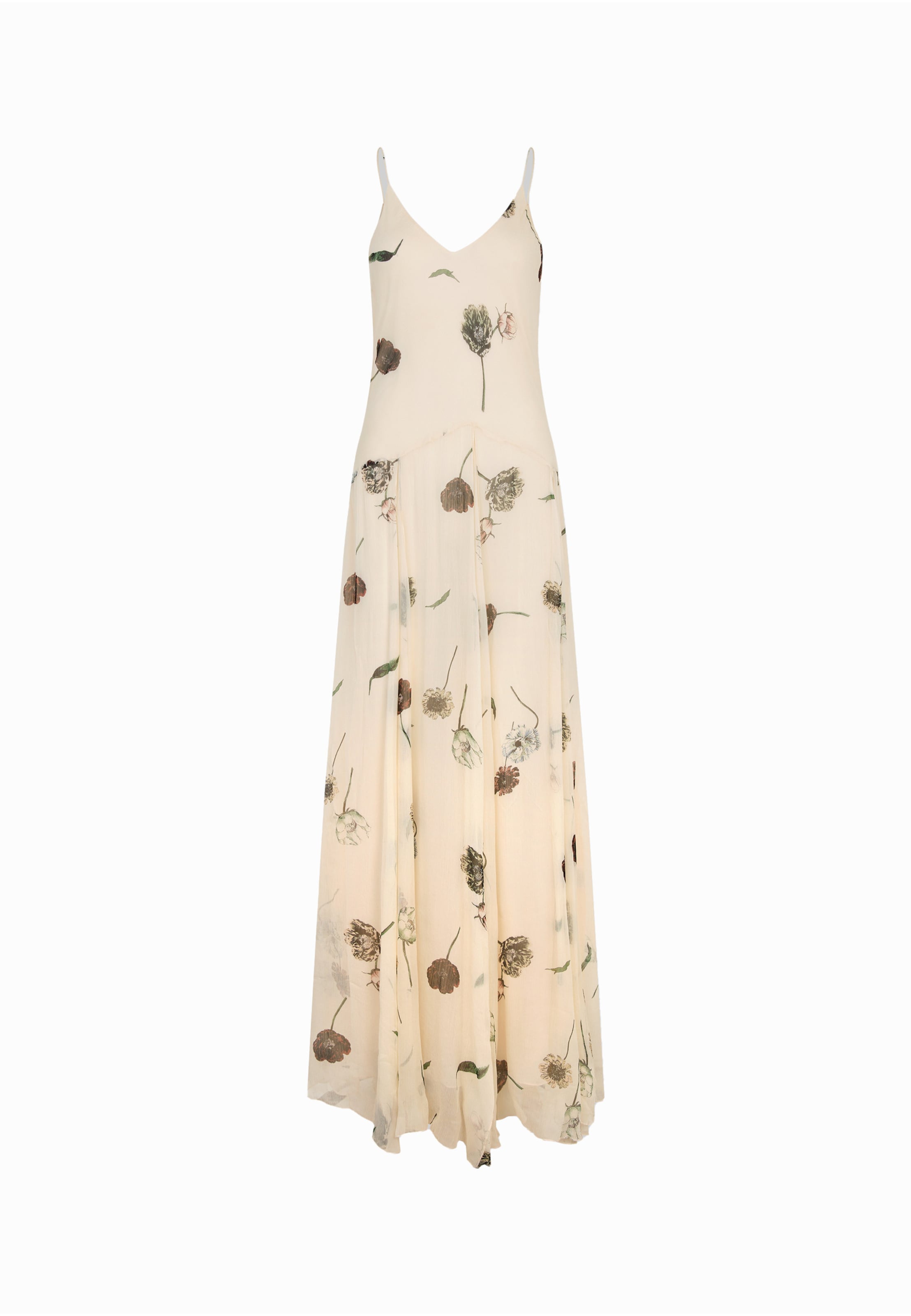 Robe SECOND FEMALE en beige : devant