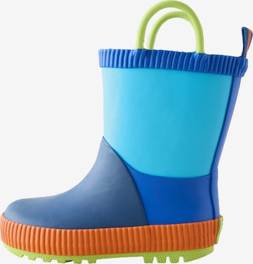 Cizme de cauciuc de la Next pe albastru: față
