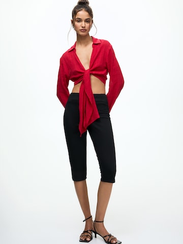 Pull&Bear Bluse in Rot