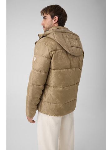 GUESS Winter Jacket in Brown