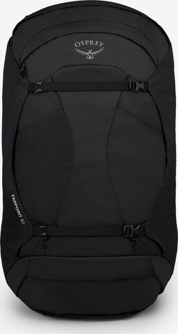 Osprey Sports Backpack 'Farpoint 80' in Black: front