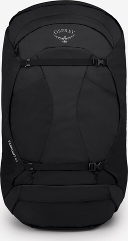 Osprey Rucksack 'Farpoint 80' in Schwarz: predná strana