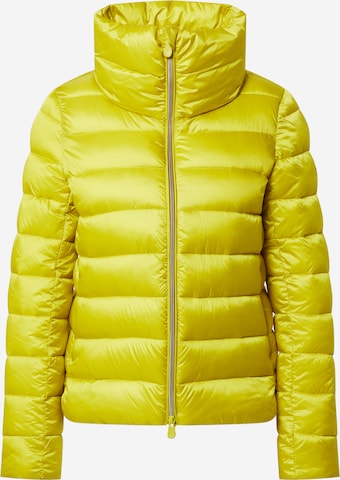 SAVE THE DUCK Between-Season Jacket 'ELSIE' in Yellow: front