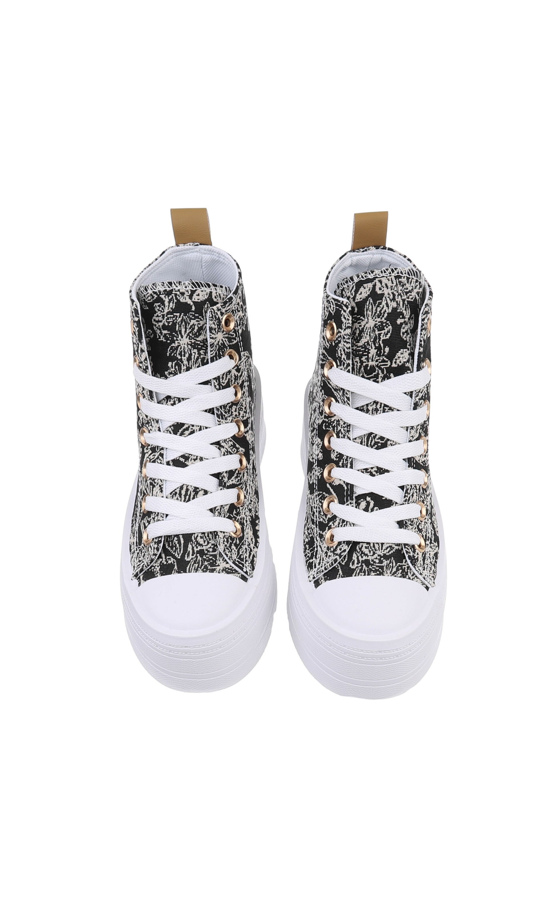 Ital-Design Sneaker in Schwarz