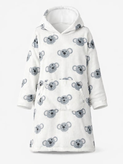LEAFLETIC Oversizepullover 'Leafletic Women’s Oversize Hoodie' in XXXL in weiß, Produktansicht