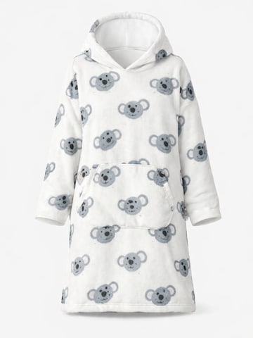 LEAFLETIC Oversized sweater 'Leafletic Women’s Oversize Hoodie' in White: front