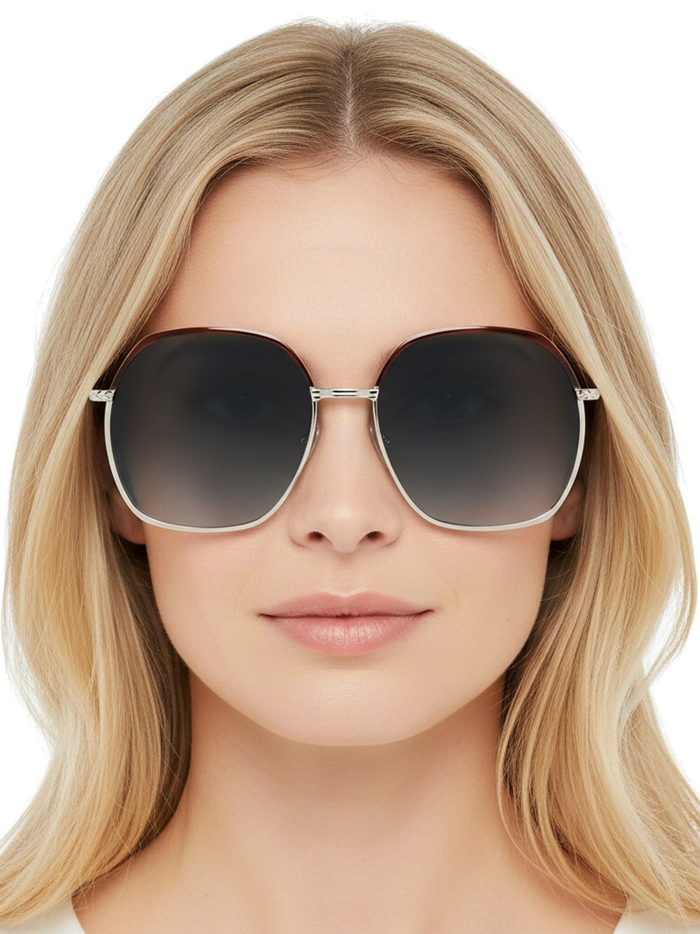 Victoria Beckham Sunglasses 'Sonnenbrille' in Gold