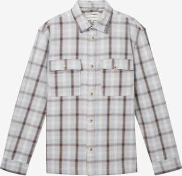 TOM TAILOR DENIM - Ajuste regular Camisa en azul: frente