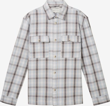 TOM TAILOR DENIM - Ajuste regular Camisa en azul: frente