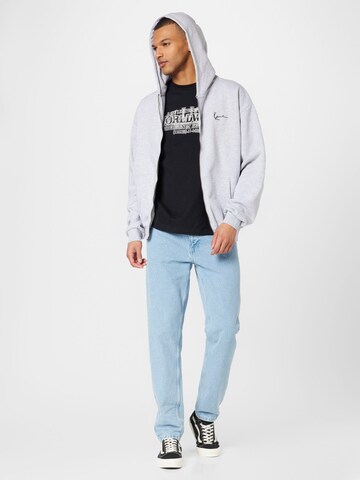 Karl Kani Sweatjacke 'Essential' in Grau