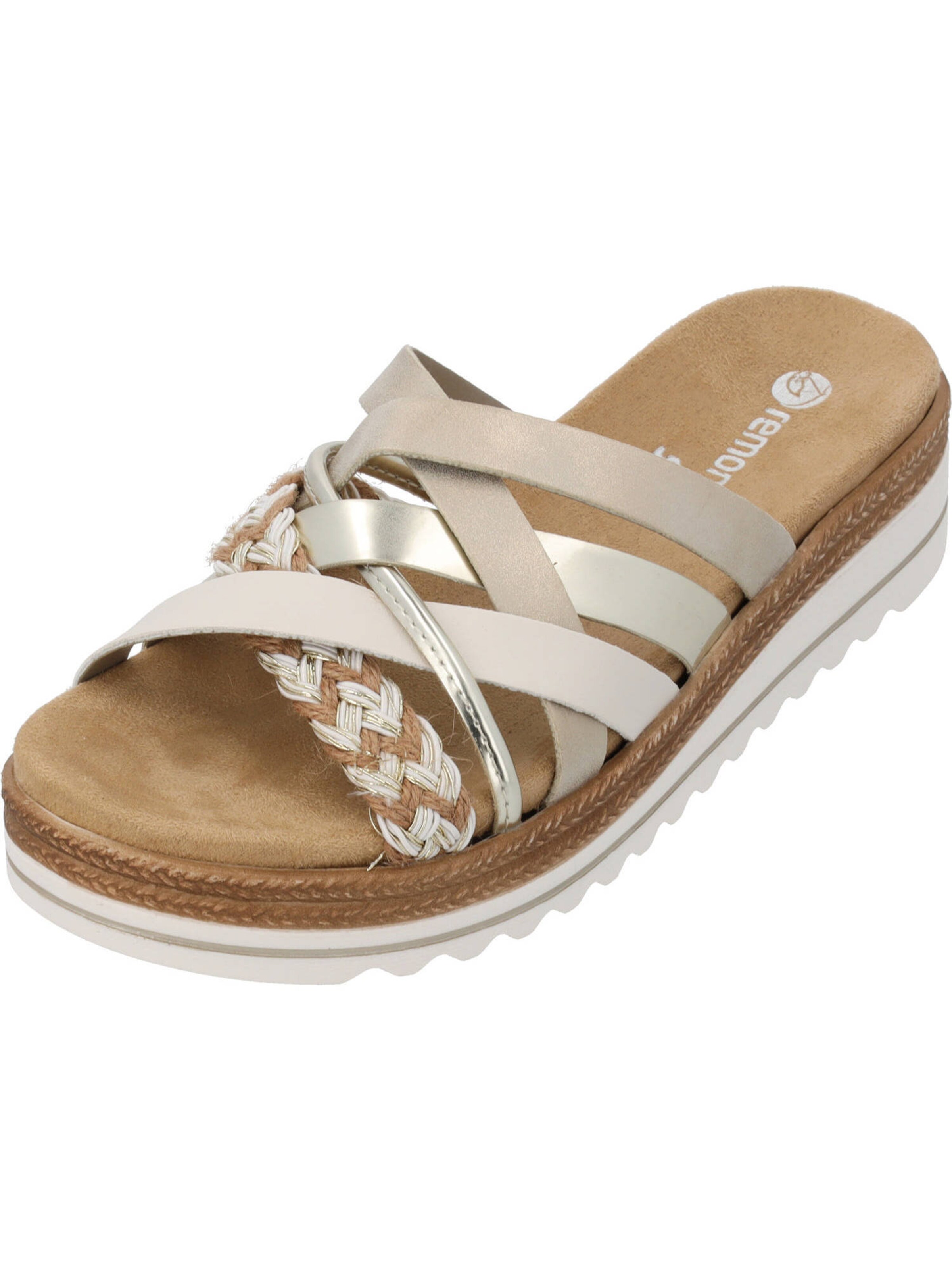 REMONTE Mules 'D0Q50' in Beige: front