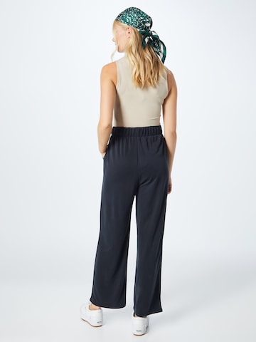 Wide leg Pantaloni 'Anjelica' di mbym in nero