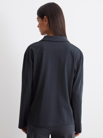 Marc O'Polo Pajama shirt ' Heavy Jersey ' in Blue