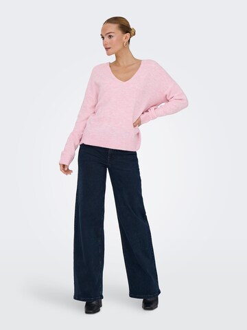 JDY Pullover 'JDYELANORA' in Lila