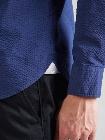 Michael Kors Slim fit Srajca | modra barva